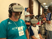 Realidade virtual leva público para Abrolhos
