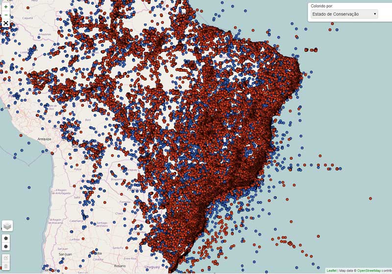 Registro de ocorrências no PortalBio já somam quase 2 milhões de dados