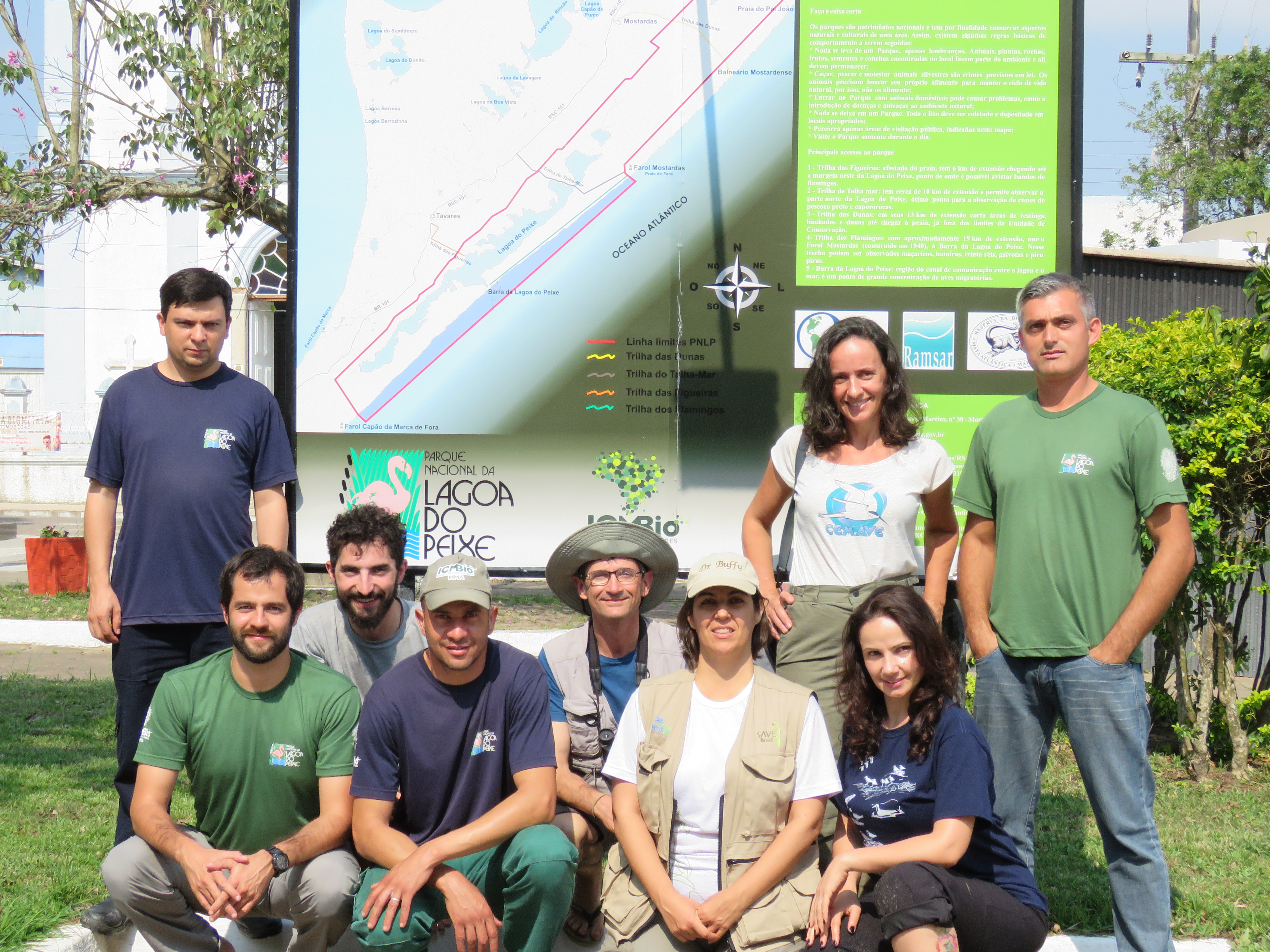 equipe censo lagoadopeixe 26set2017 2