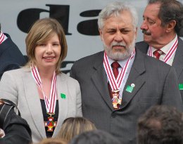 Diretora Silvana e presidente Rômulo (Arquivo ICMBio)