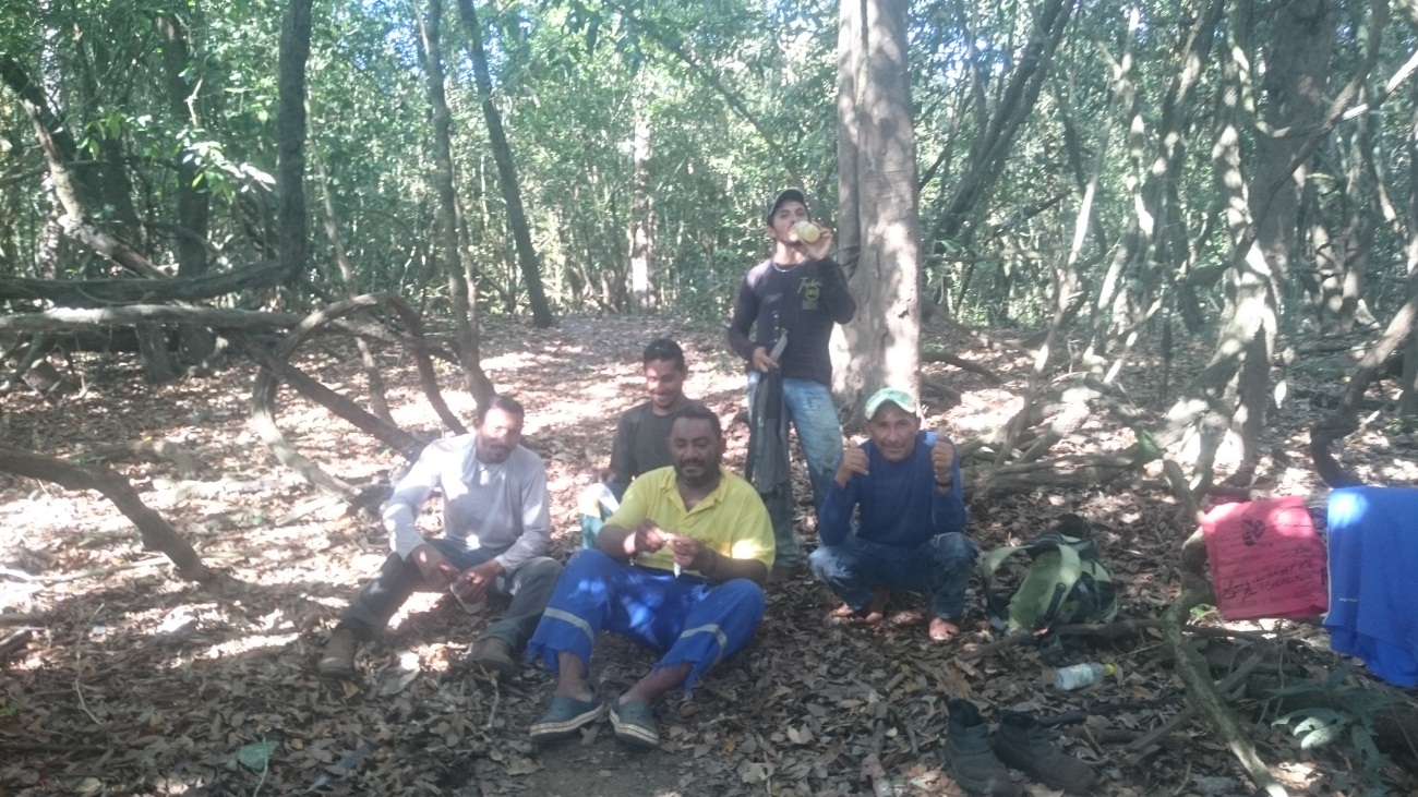 Participantes da expedição. Foto: Esec da Terra do Meio