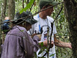 VoluntariadosematividadedepesquisanaREBIOdoGuaporé.{CelsoC.S.Júnior}