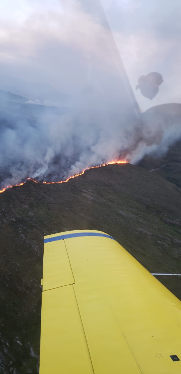 Imagem aérea Chapada Diamantina (Acervo ICMBio)