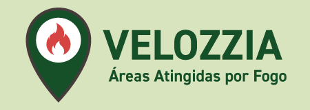 Velozzia - Áreas atingidas por fogo