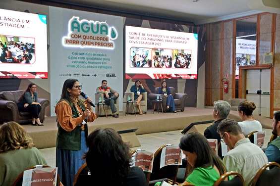 Discussões do seminário abordam mudanças climáticas, saúde e qualidade da água, inovações tecnológicas e políticas públicas