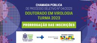 Curso de Doutorado prorroga prazo de inscrições para a segunda turma de 2023