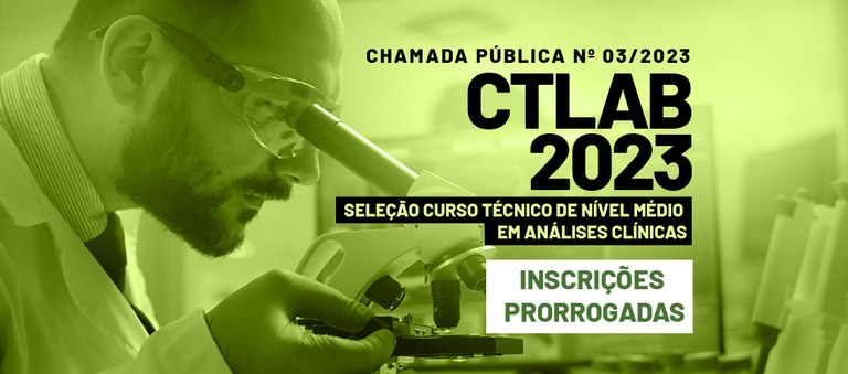 Banner Prorrogação CTLAB 2023