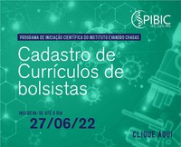 Inscrições abertas para o cadastro de currículos de bolsistas do Programa de Iniciação Científica do Instituto Evandro Chagas