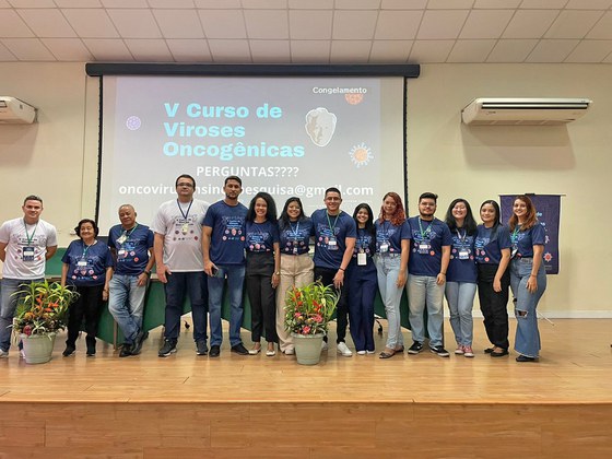 Equipe organizadora da V edição do Curso de Viroses Oncogênicas