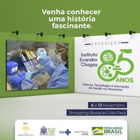 Instituto Evandro Chagas Realiza Exposição Contando A História de 85 Anos da Institutição