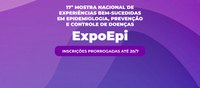 Prorrogadas as inscrições para Mostra Competitiva da 17ª ExpoEpi