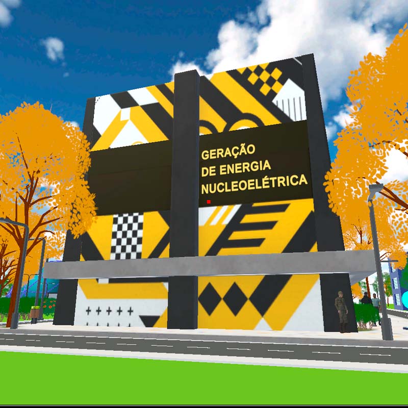 Edifício de Geração de Energia na Cidade Virtual da Ciência