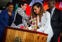 “Memória é reparação”, afirma ministra Anielle Franco em cerimônia do Dia da Consciência Negra no Palácio do Planalto