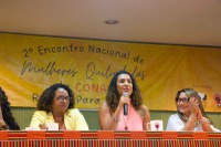 “Nós sabemos que a resistência quilombola é feminina”, diz ministra Anielle Franco em Encontro Nacional de Mulheres Quilombolas