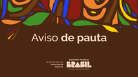 AVISO DE PAUTA: Ministério da Igualdade Racial cumpre agenda no Rio de Janeiro nesta quinta-feira