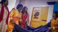 Ministra Anielle participa de lançamento do selo Marielle Franco