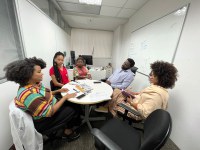 Secretário de políticas para quilombolas recebe profissionais negros do audiovisual para discutir projeto de diversidade no cinema