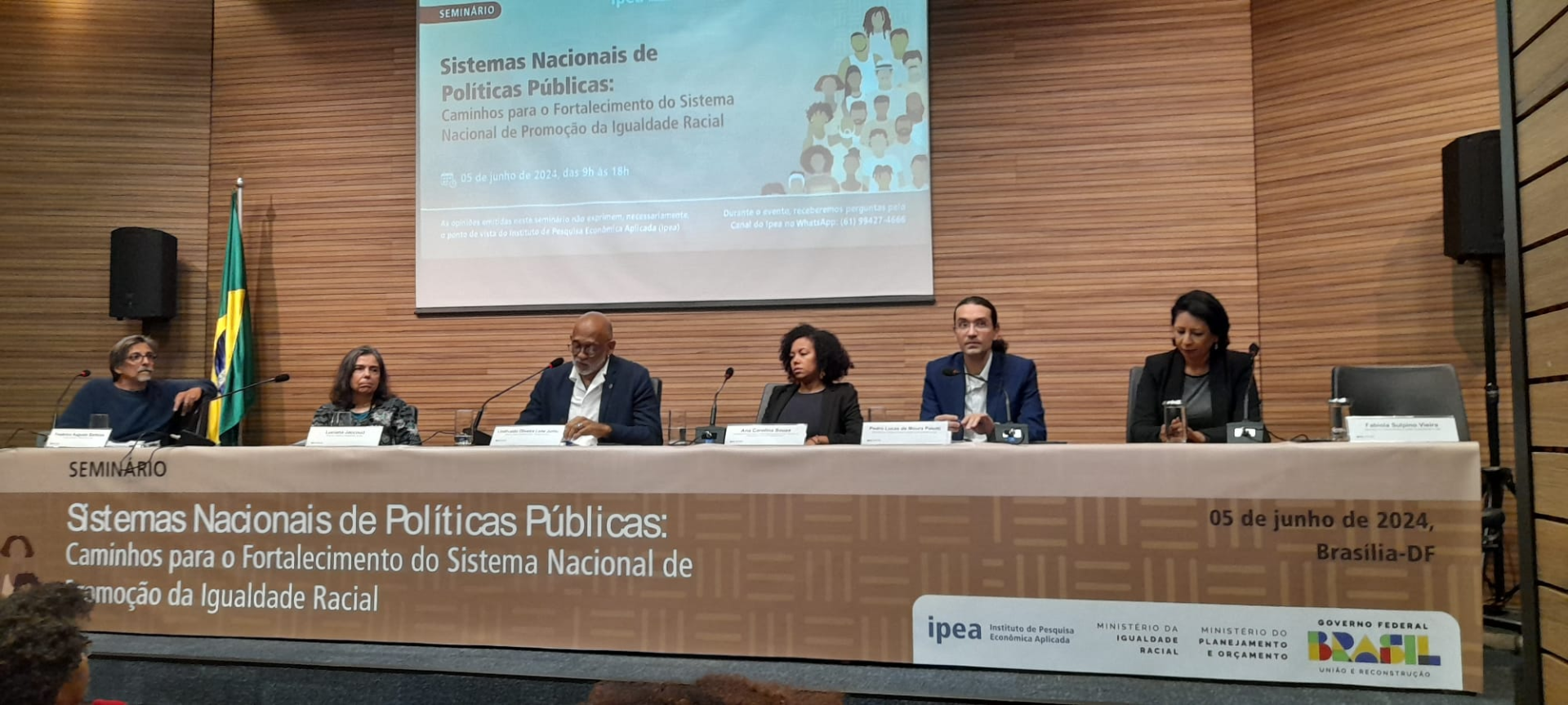 Seminário Sistemas Nacionais de Políticas Públicas: caminhos para o fortalecimento do Sinapir