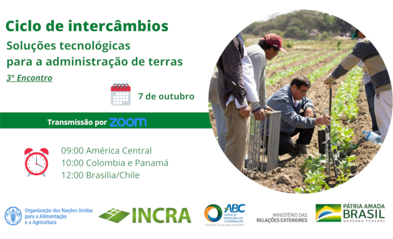 Ciclo de intercâmbios Brasil-FAO