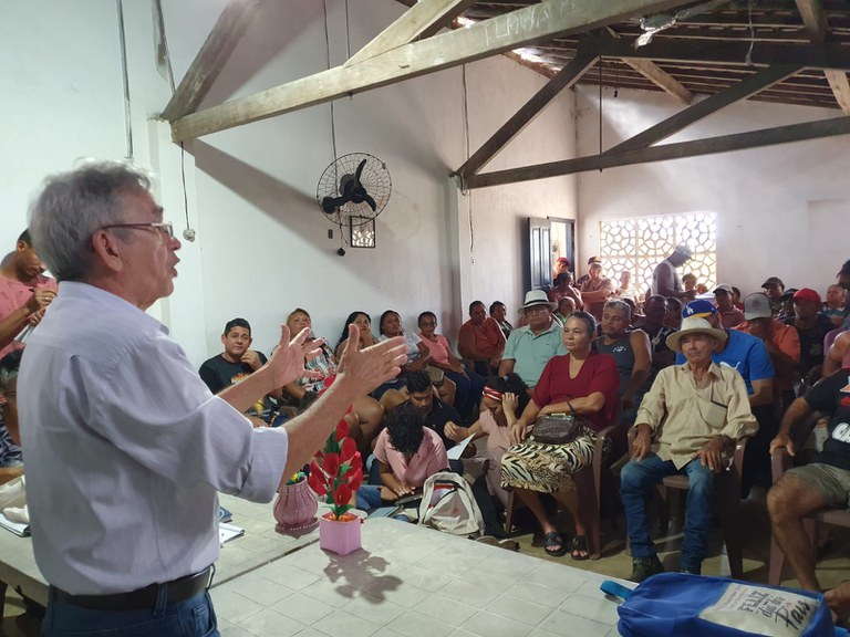 Reunião com assentados do PA Capim de Cheiro (PI)