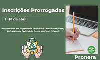 Inscrições para seleção do Pronera são prorrogadas até 16 de abril