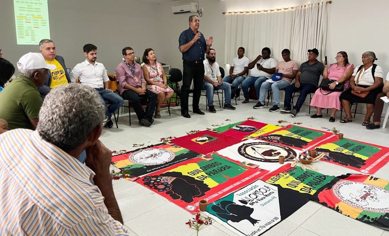 Reunião da Mesa Estadual Quilombola na Paraíba - 1