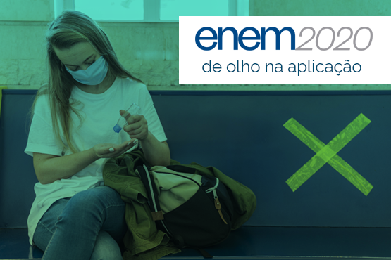 Assim como no primeiro dia de aplicação da versão impressa, a entrada dos participantes começou mais cedo do que previsto no edital, para evitar aglomerações. Crédito: Freepik