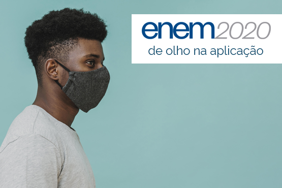 Assim como no primeiro dia de aplicação da versão impressa, a entrada dos participantes começou mais cedo do que previsto no edital, para evitar aglomerações. Crédito: Freepik