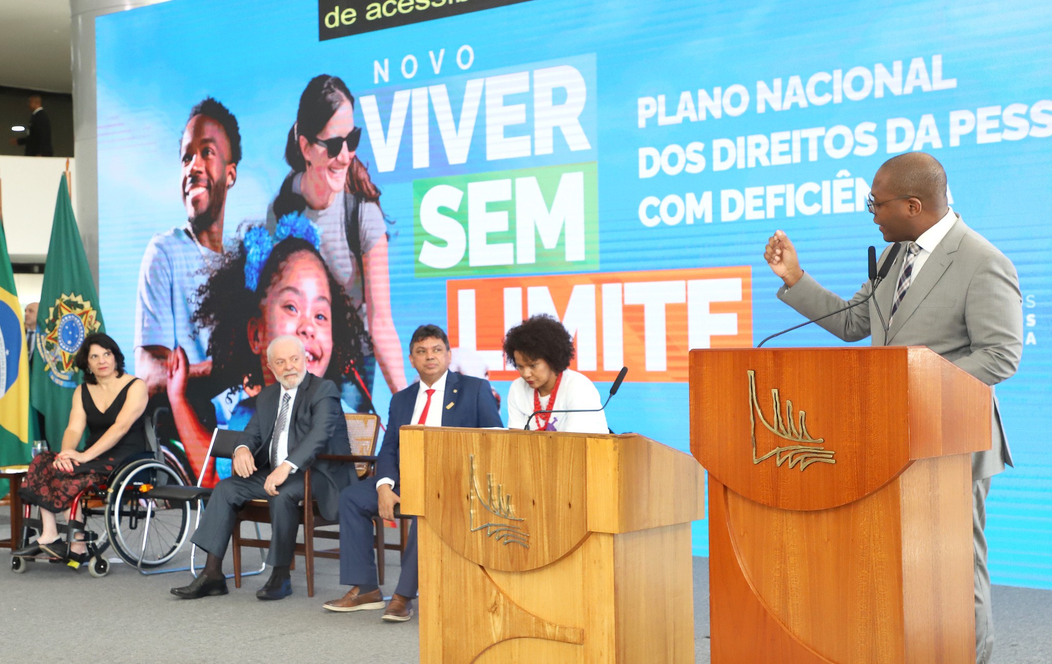 Lançamento do Novo Viver Sem Limite. Crédito: Clarice Castro - Ascom/MDHC