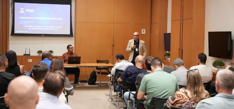 Representantes do Inmetro participam de workshop promovido pela Associação dos Organismos de Inspeção Veicular no Rio de Janeiro