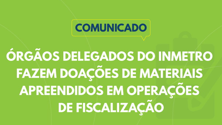 Doações dos órgãos delegados