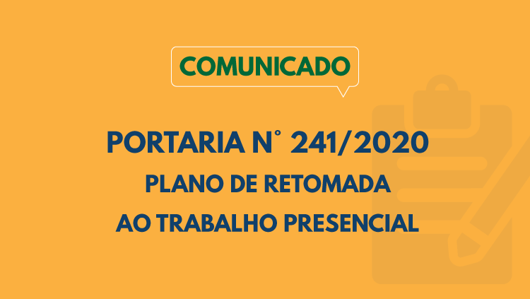 Portaria 241 de 2020