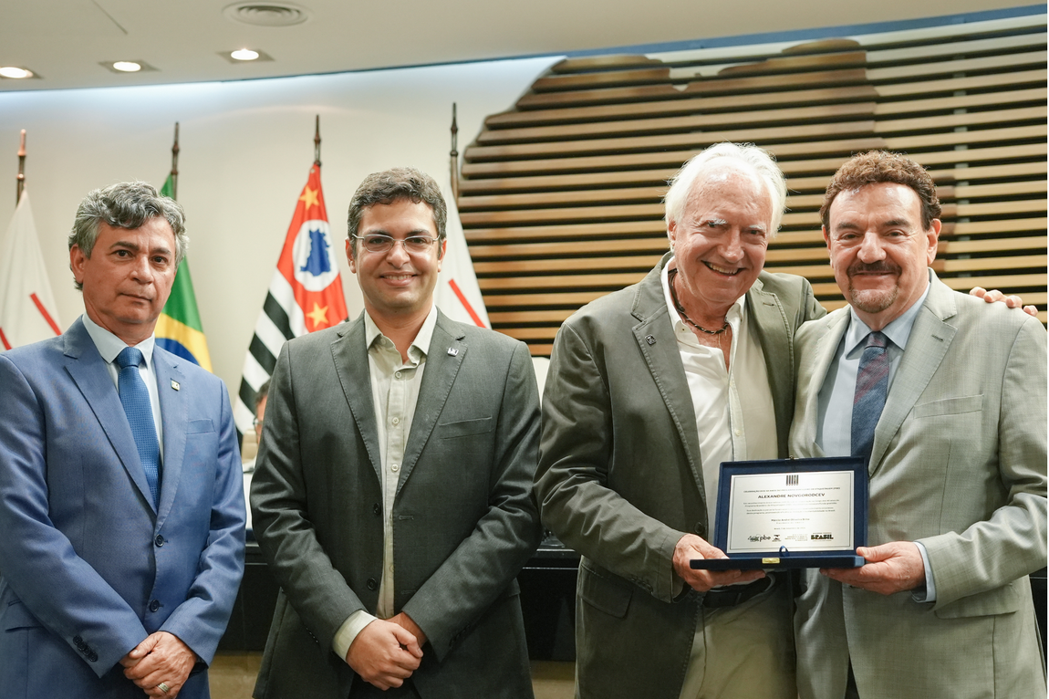 João Nery, Victor Simão, Alexandre Novgorodcev e Cláudio Lorenzzetti.