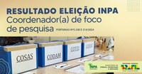 Confira o resultado da eleição para coordenador(a) de foco de pesquisa do Inpa