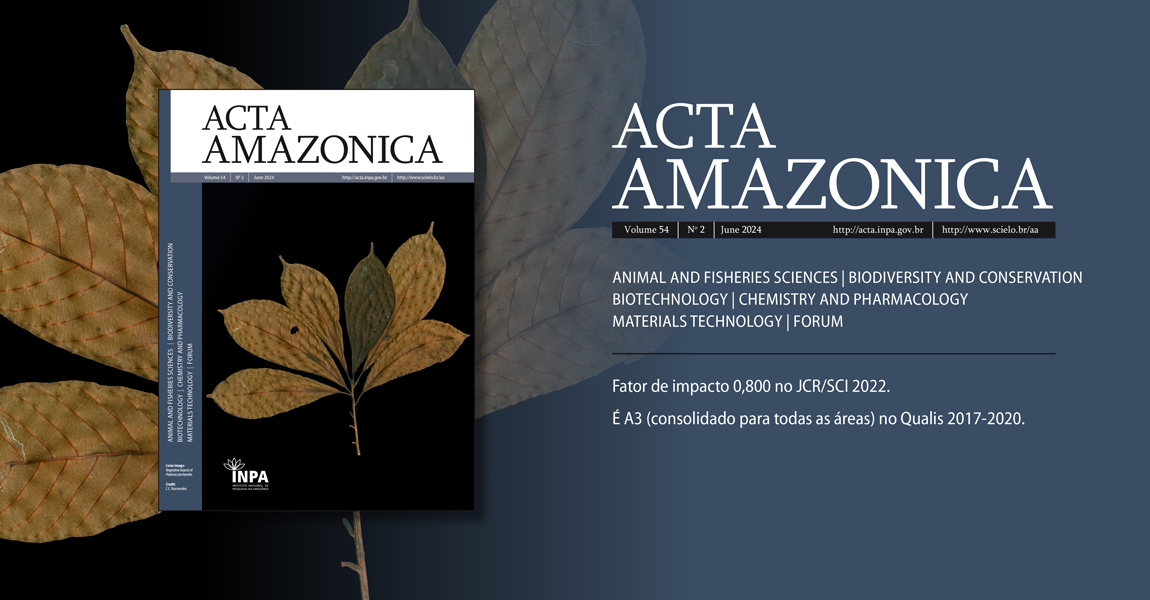 Edição trimestral da revista Acta Amazônica está disponível para acesso gratuito