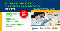 Inpa prorroga até 23 de agosto inscrições para Programa de Bolsas de Iniciação em Desenvolvimento Tecnológico e Inovação