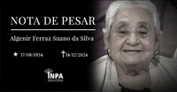 Nota de Pesar - Algenir Ferraz Suano da Silva