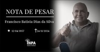 Nota de Pesar - Francisco Batista Dias da Silva