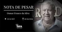 Nota de Pesar - Osmar Franco da Silva
