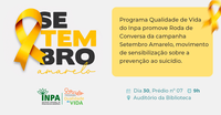 Programa de Qualidade de Vida do Inpa realiza Roda de Conversa sobre prevenção ao suicídio