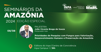 Seminários da Amazônia discute utilização de fungos Amazônicos em pesquisas e oportunidade de desenvolvimento regional