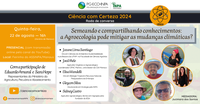 Ciência Com Certeza promove roda de conversa sobre agroecologia e mudanças climáticas