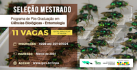 Inpa abre inscrições para 11 vagas no curso de mestrado em entomologia