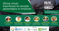 Inpa dialoga com produtores em oficina virtual sobre experiências de transição agroecológica no Amazonas