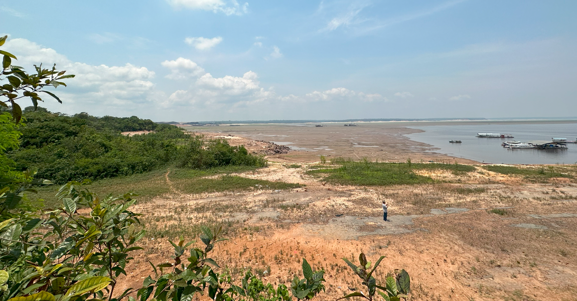 seca na Amazônia