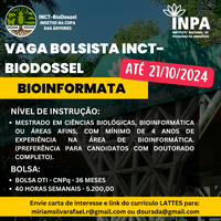 Bolsa para Bioinformata no INCT-BioDossel - INPA, Manaus/AM