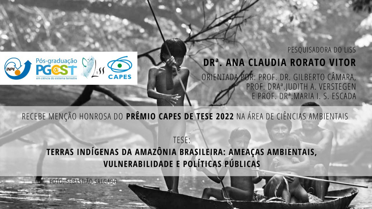 CONVITE: Seminários PGCST (22/09/2022): TERRAS INDÍGENAS DA AMAZÔNIA BRASILEIRA: AMEAÇAS AMBIENTAIS, VULNERABILIDADE E POLÍTICAS PÚBLICAS