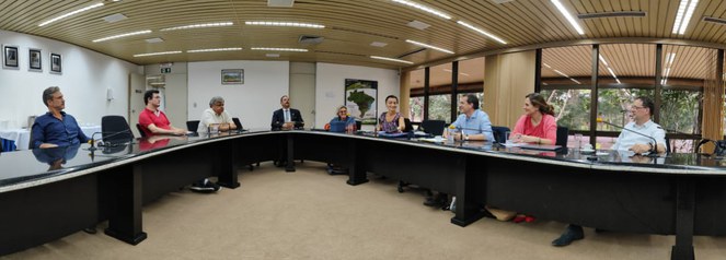 Primeira reunião entre membros do INPE e ESA.