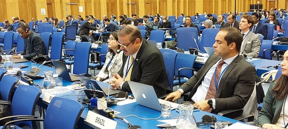 Diretor do INPE, Clezio Marcos De Nardim, participa das discussões sobre o Clima Espacial em evento do COPUOS.