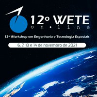 Inscrições abertas para o 12º Workshop em Engenharia e Tecnologia Espaciais